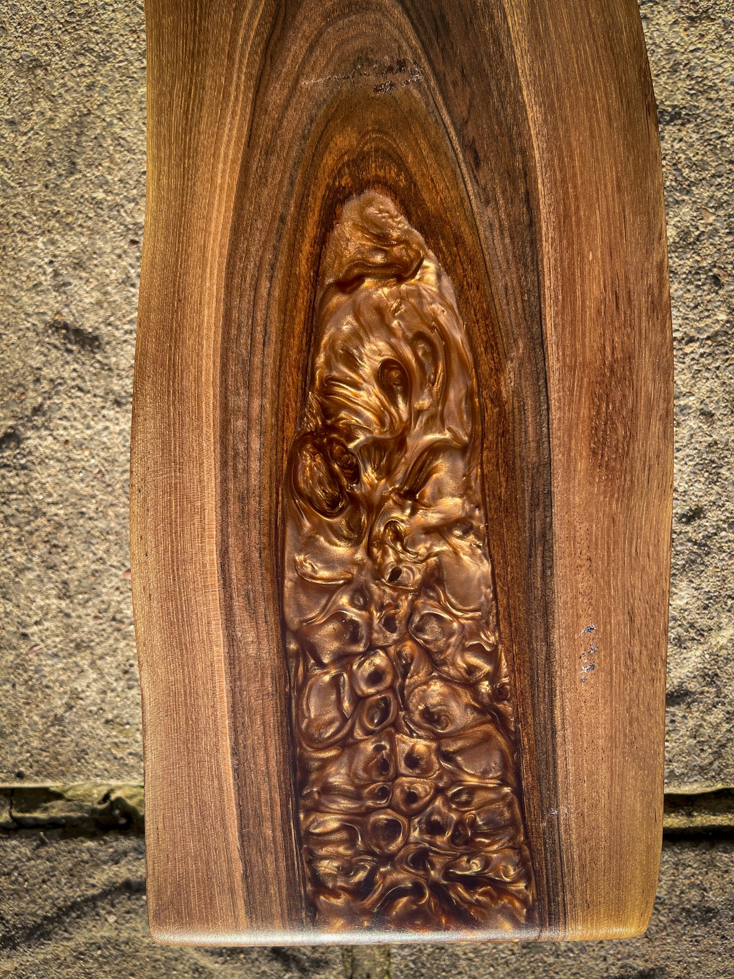 Large Walnut Wood Charcuterie Board