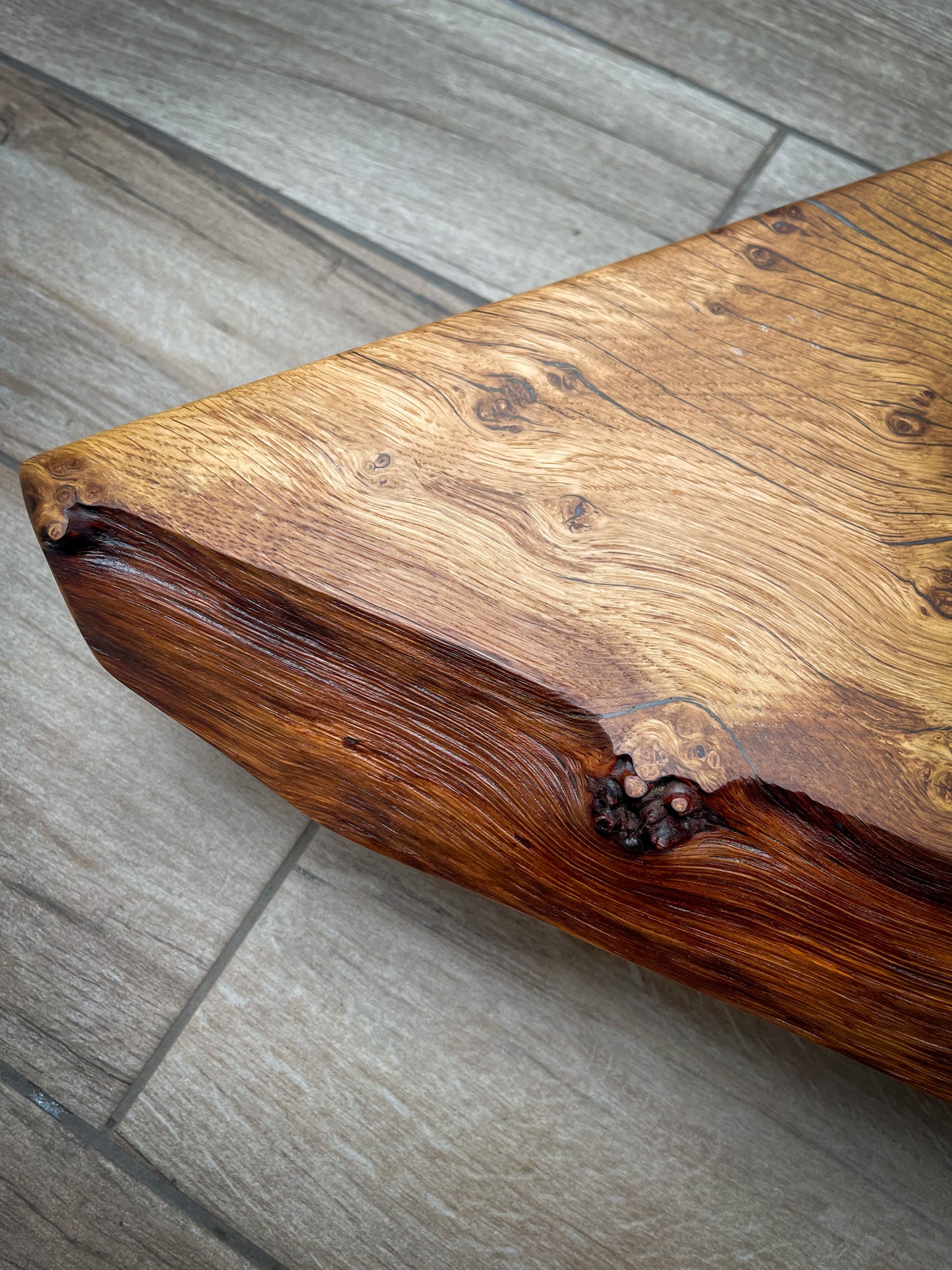 Large Oak Wood Charcuterie Board