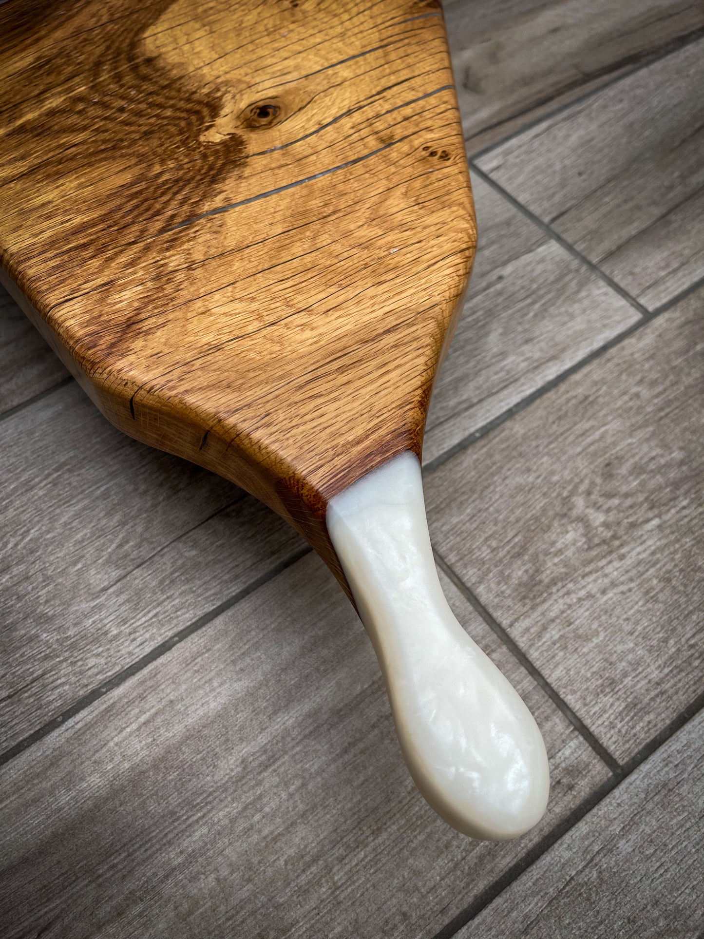 Large Oak Wood Charcuterie Board
