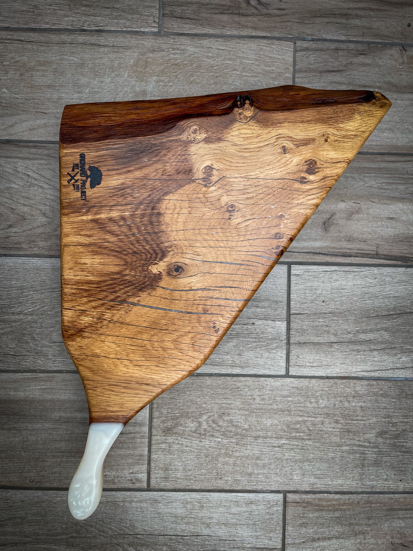 Large Oak Wood Charcuterie Board
