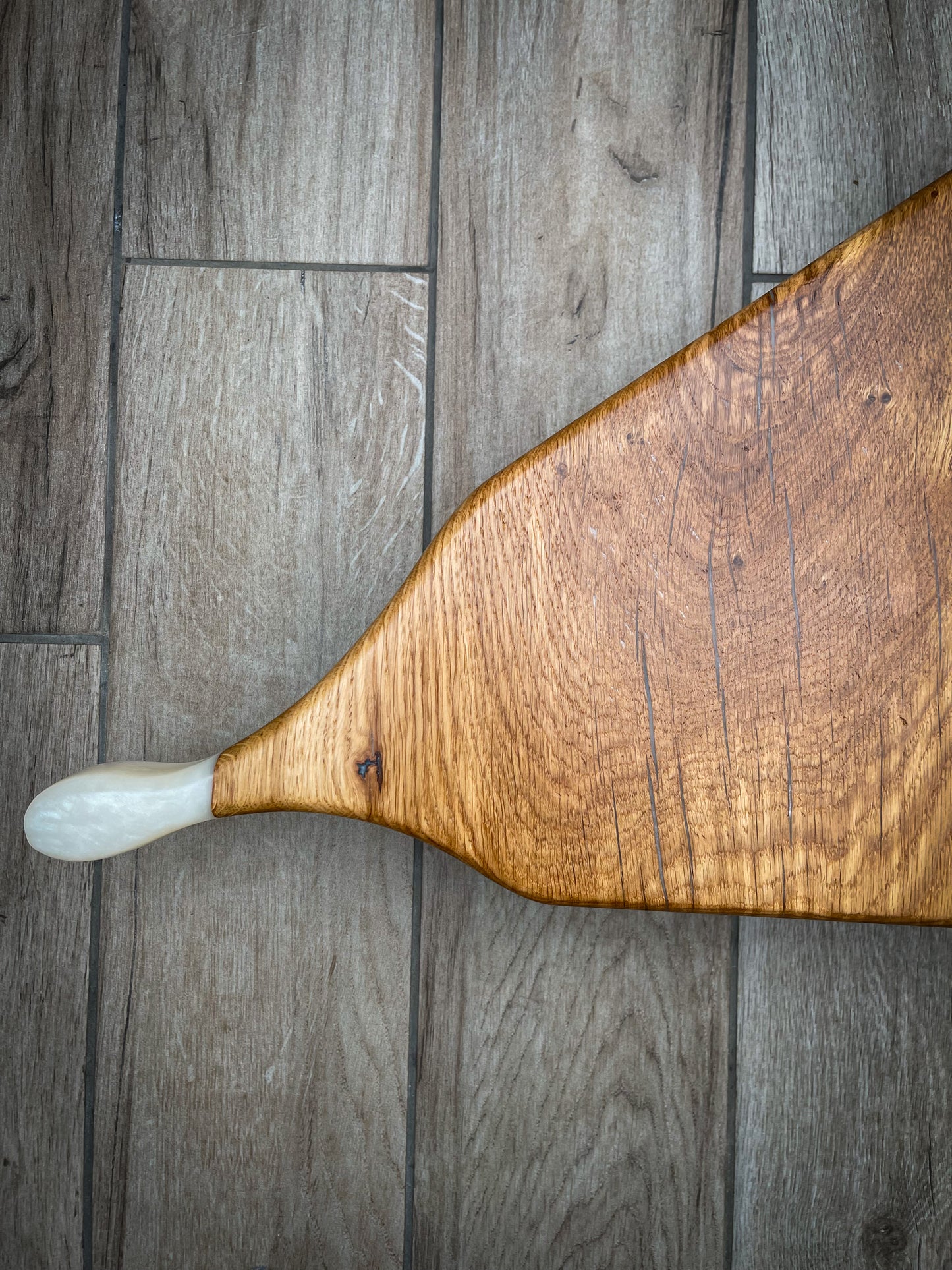 Large Oak Wood Charcuterie Board