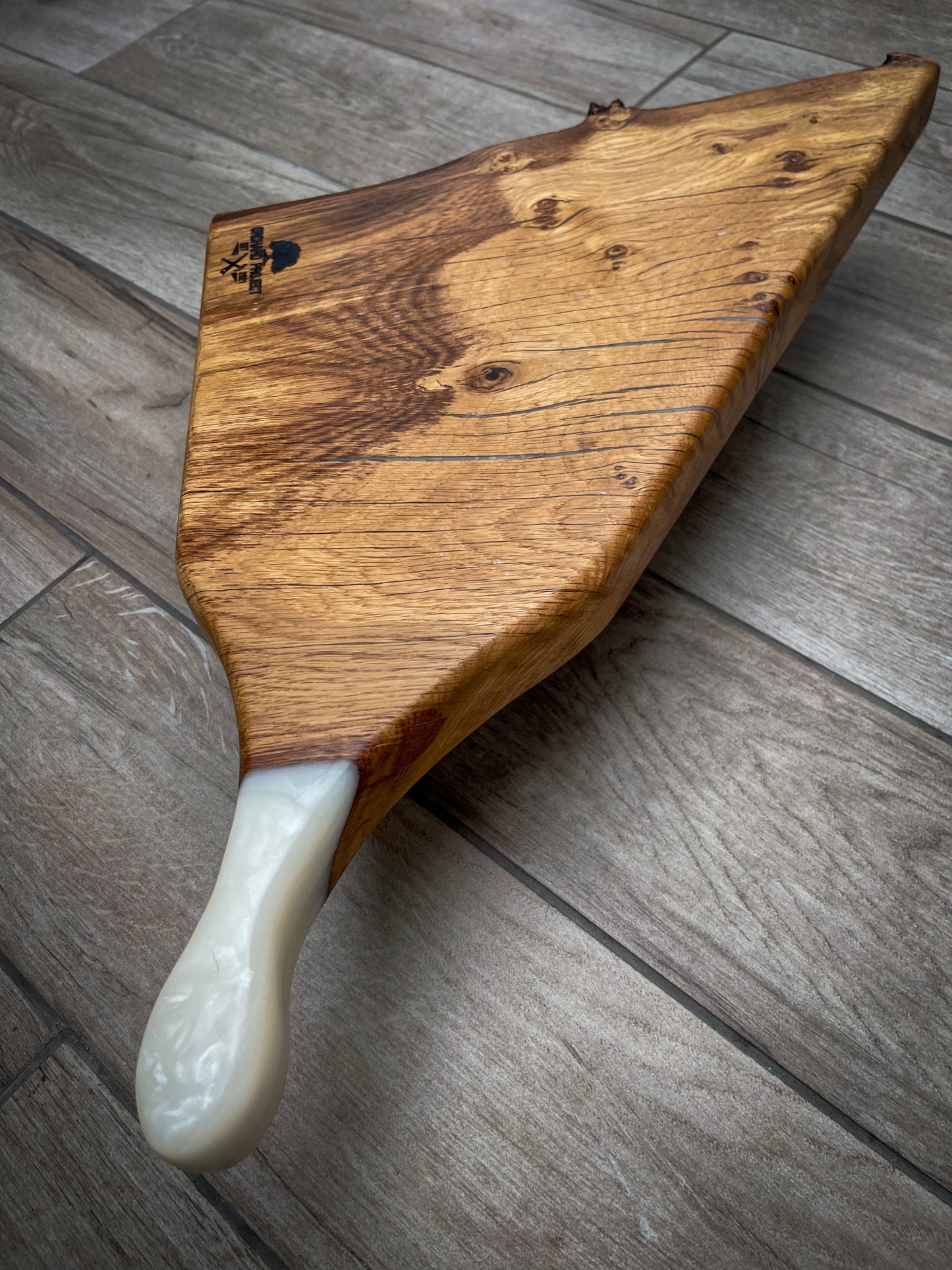 Large Oak Wood Charcuterie Board