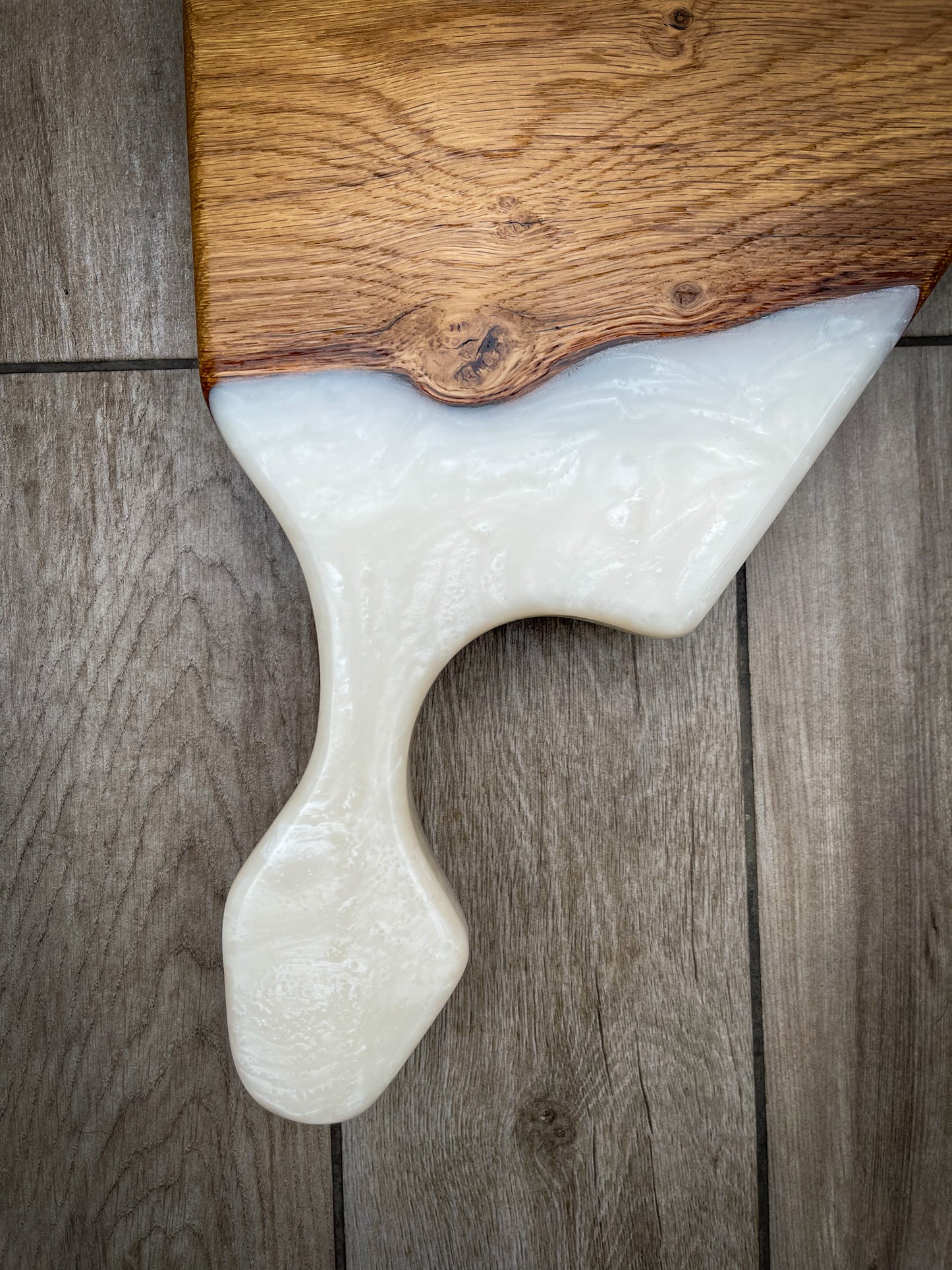 Large Oak Wood Charcuterie Board