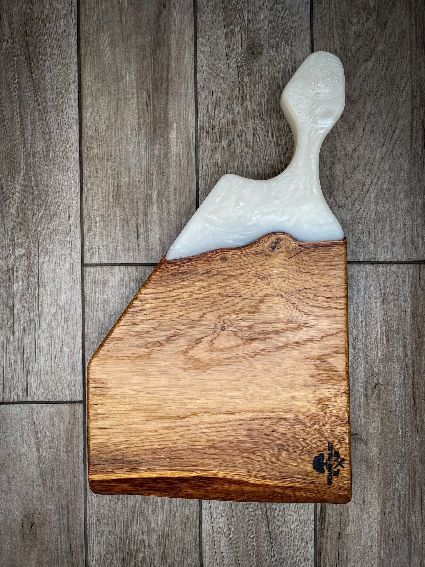 Large Oak Wood Charcuterie Board