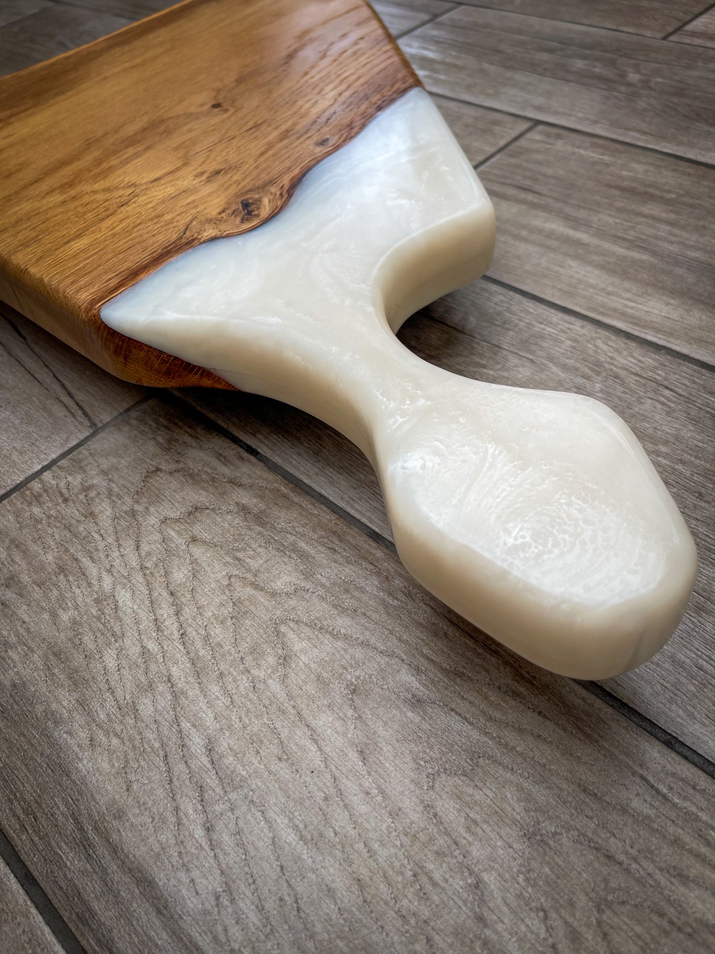 Large Oak Wood Charcuterie Board