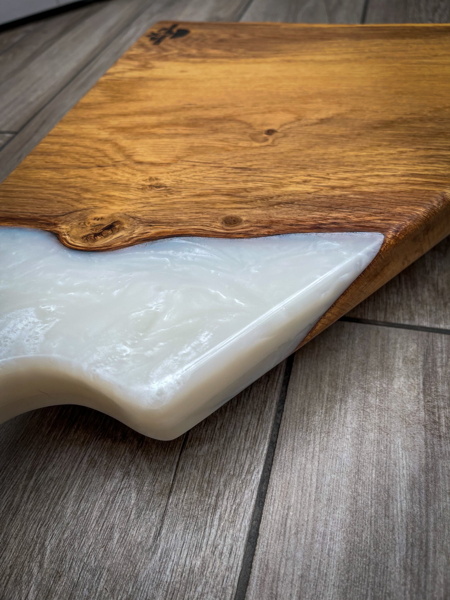 Large Oak Wood Charcuterie Board