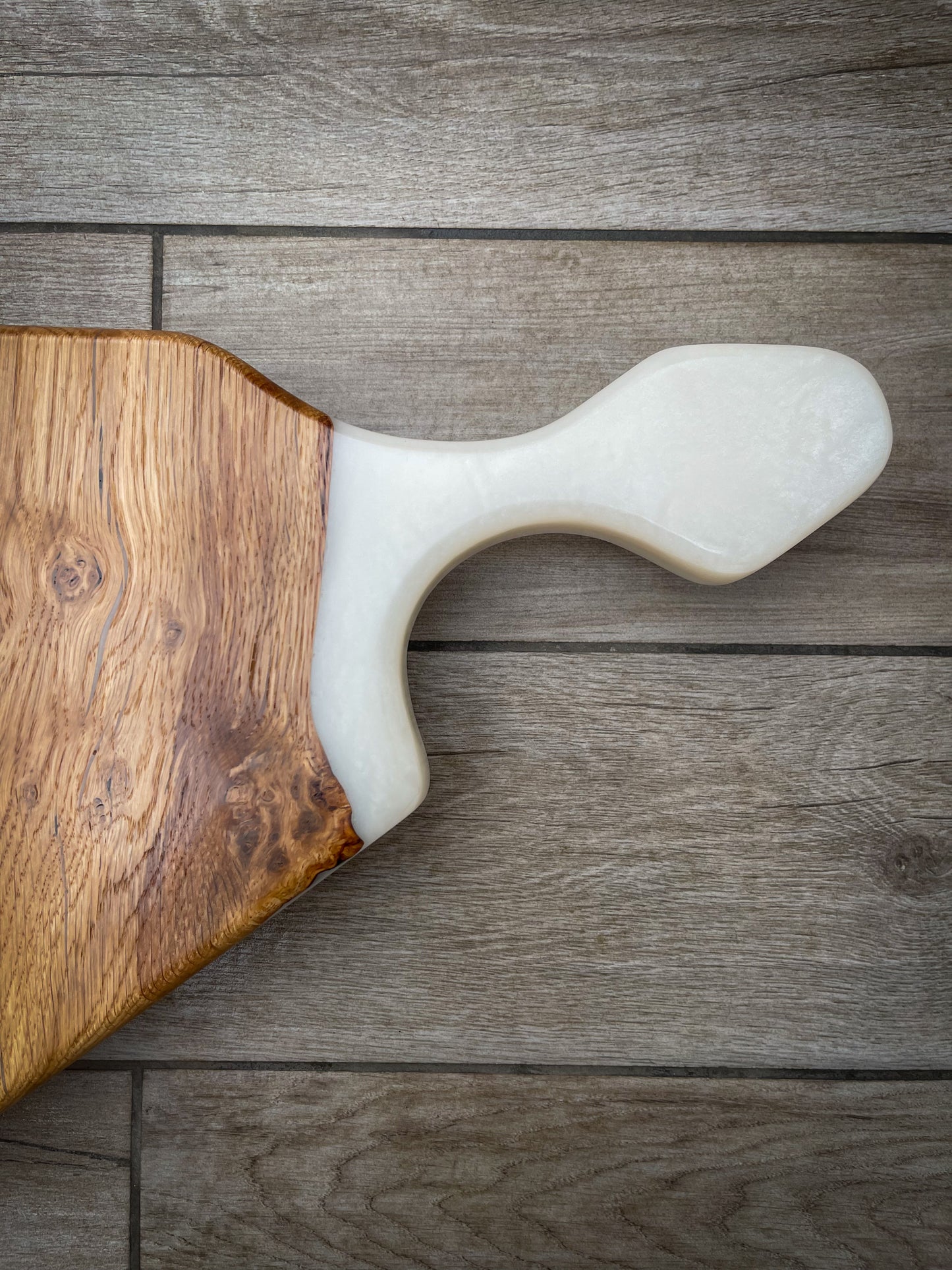 Large Oak Wood Charcuterie Board