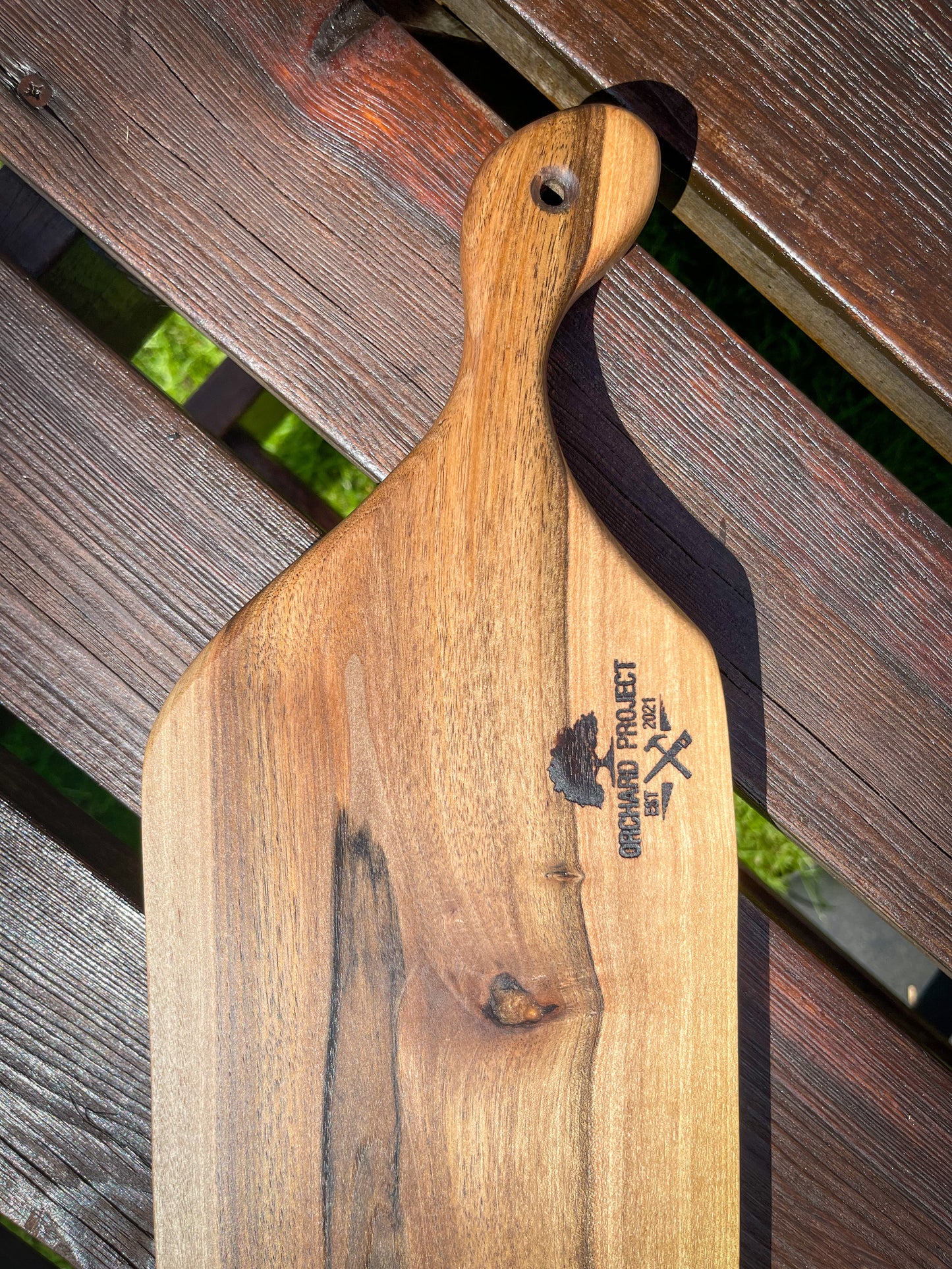 Medium Walnut Wood Charcuterie Board