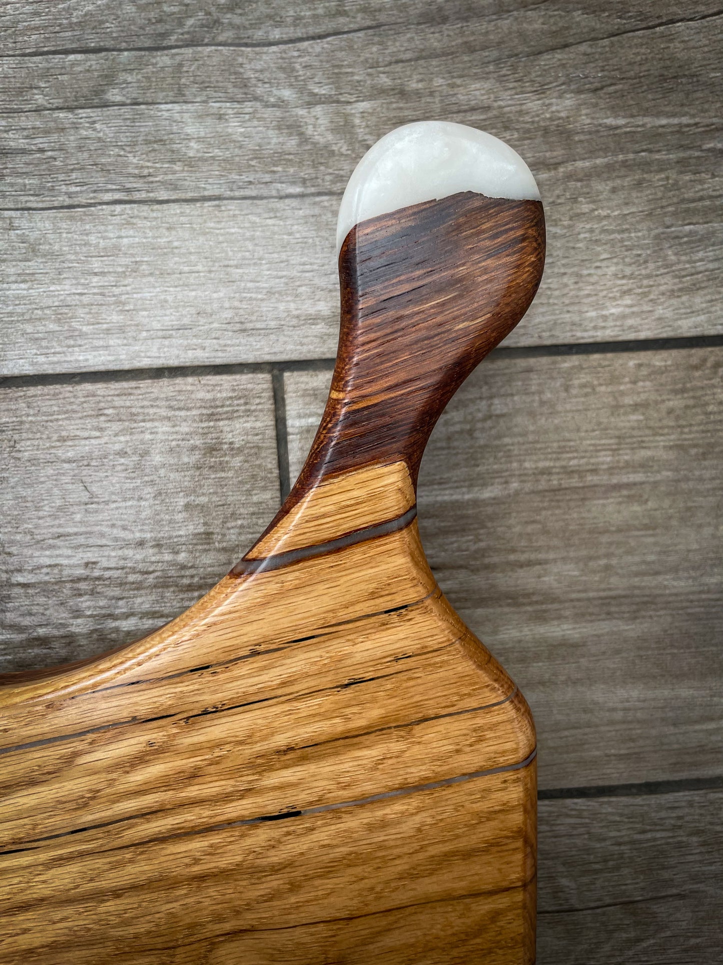 Large Oak Wood Charcuterie Board