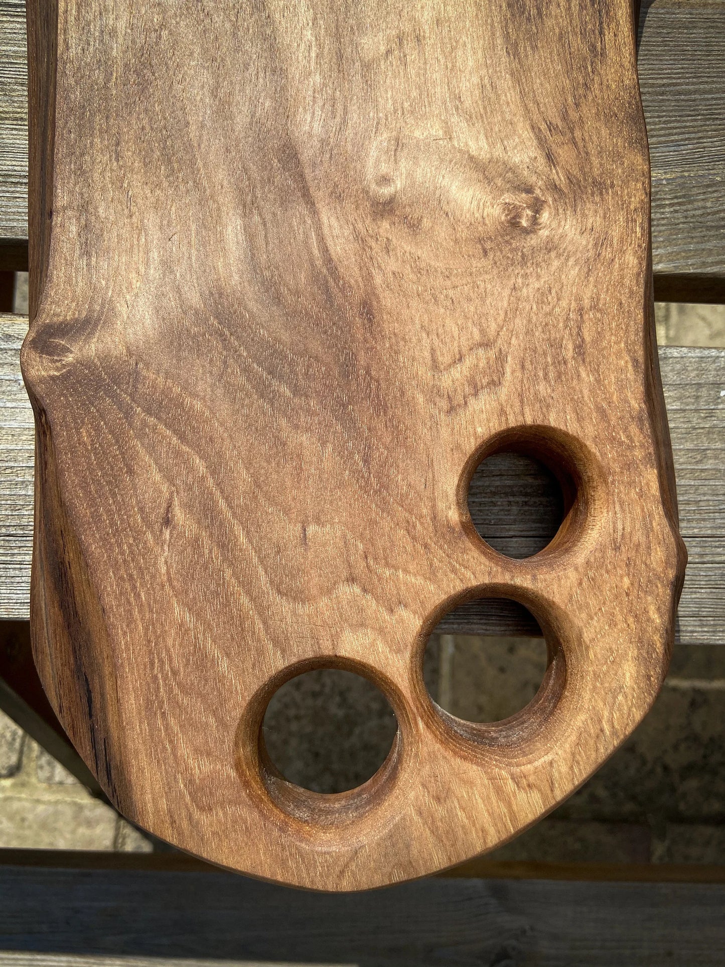 Large English Walnut Wood Charcuterie Board