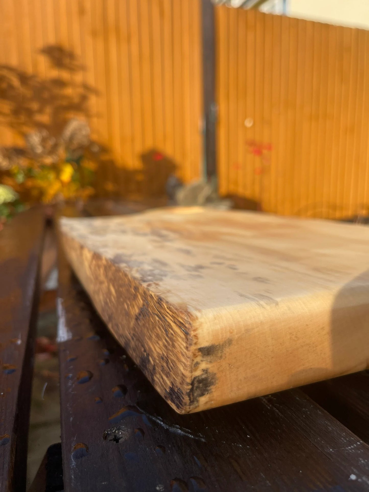 Extra Large Horse Chestnut Wood Charcuterie Board