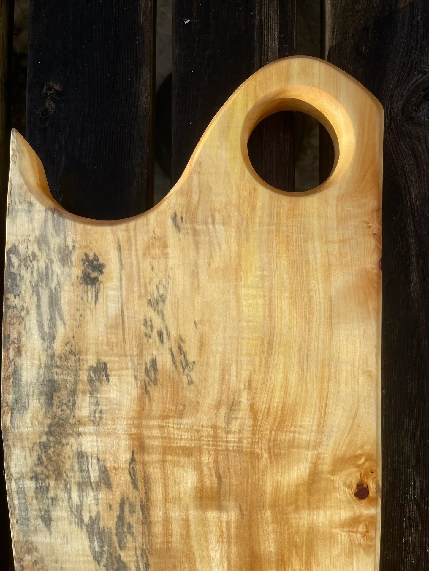 Extra Large Horse Chestnut Wood Charcuterie Board