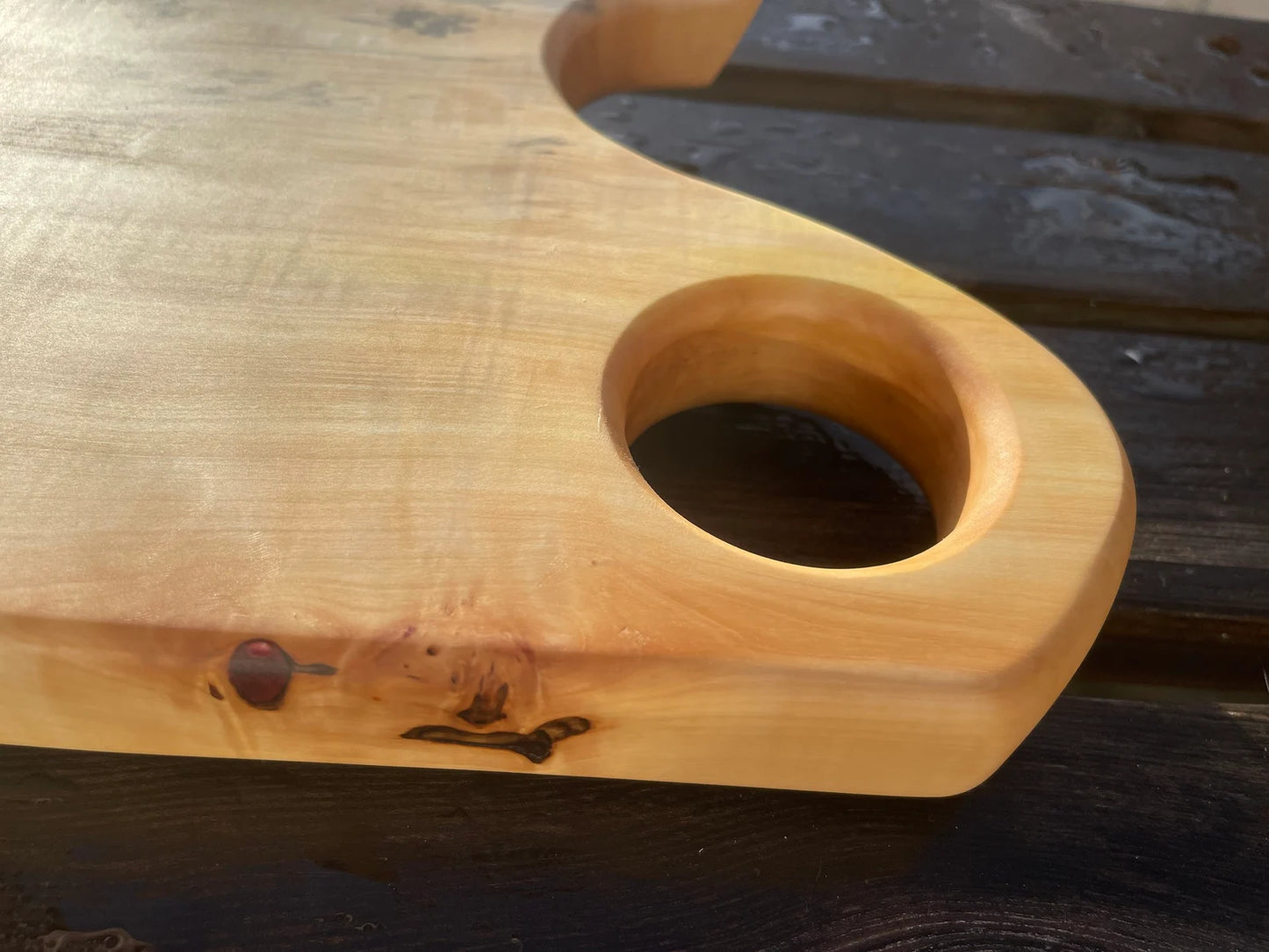 Extra Large Horse Chestnut Wood Charcuterie Board