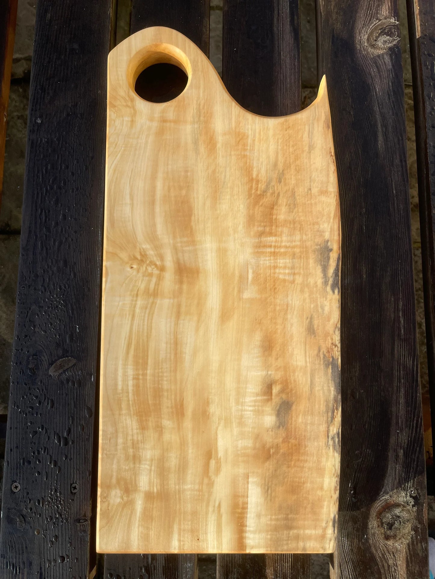 Extra Large Horse Chestnut Wood Charcuterie Board