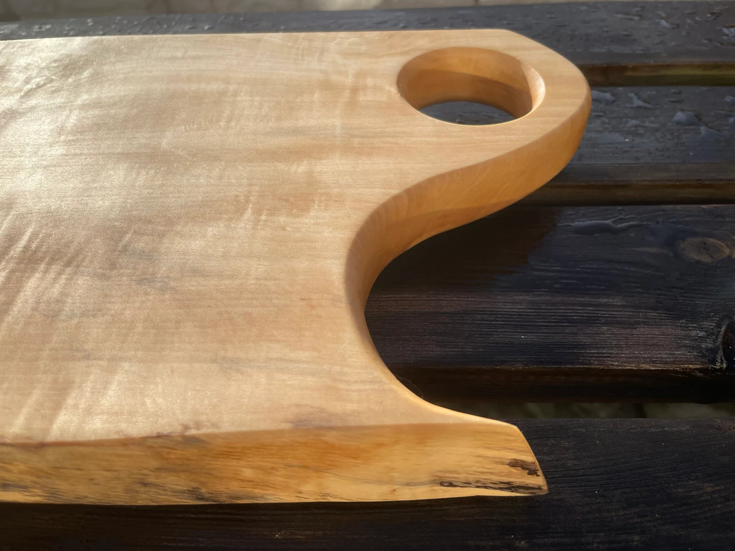 Extra Large Horse Chestnut Wood Charcuterie Board