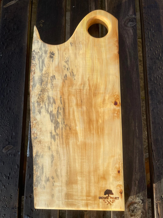 Extra Large Horse Chestnut Wood Charcuterie Board