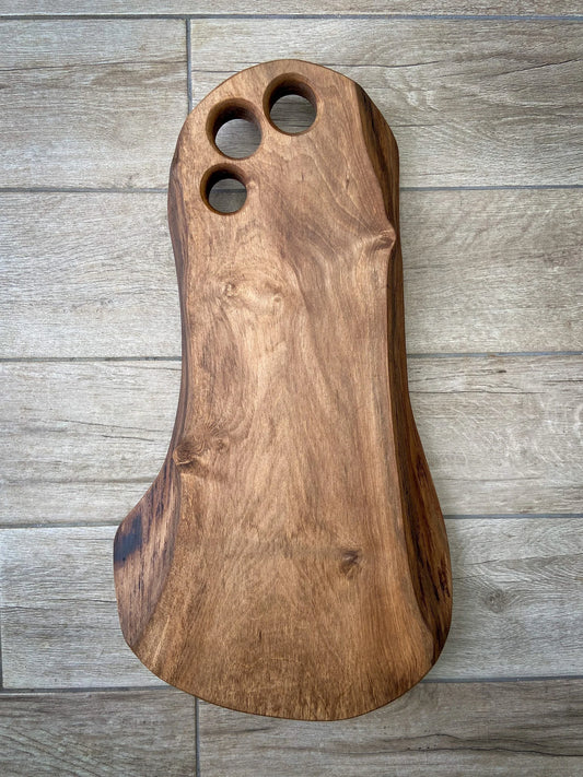 Large English Walnut Wood Charcuterie Board
