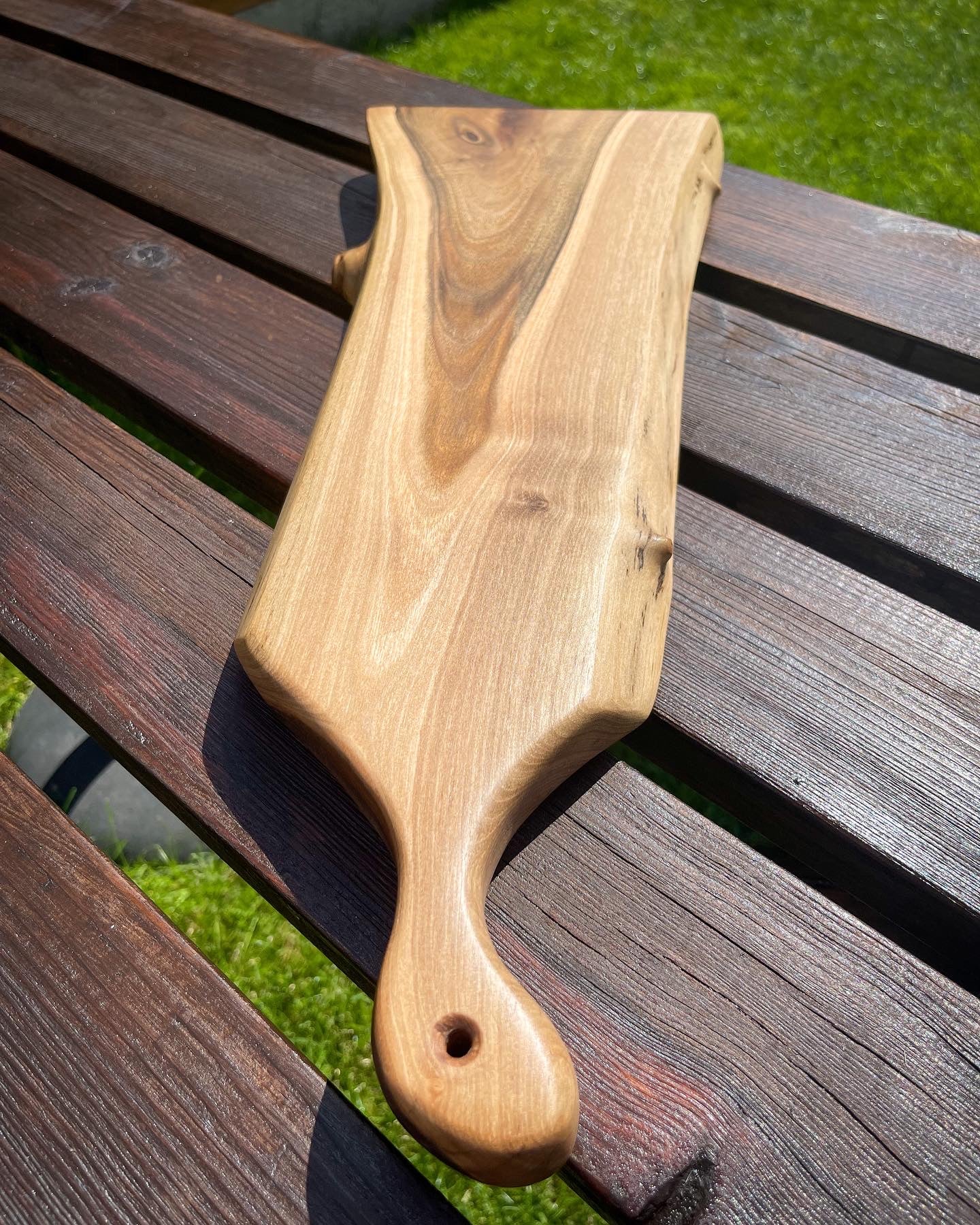 Medium Walnut Wood Charcuterie Board