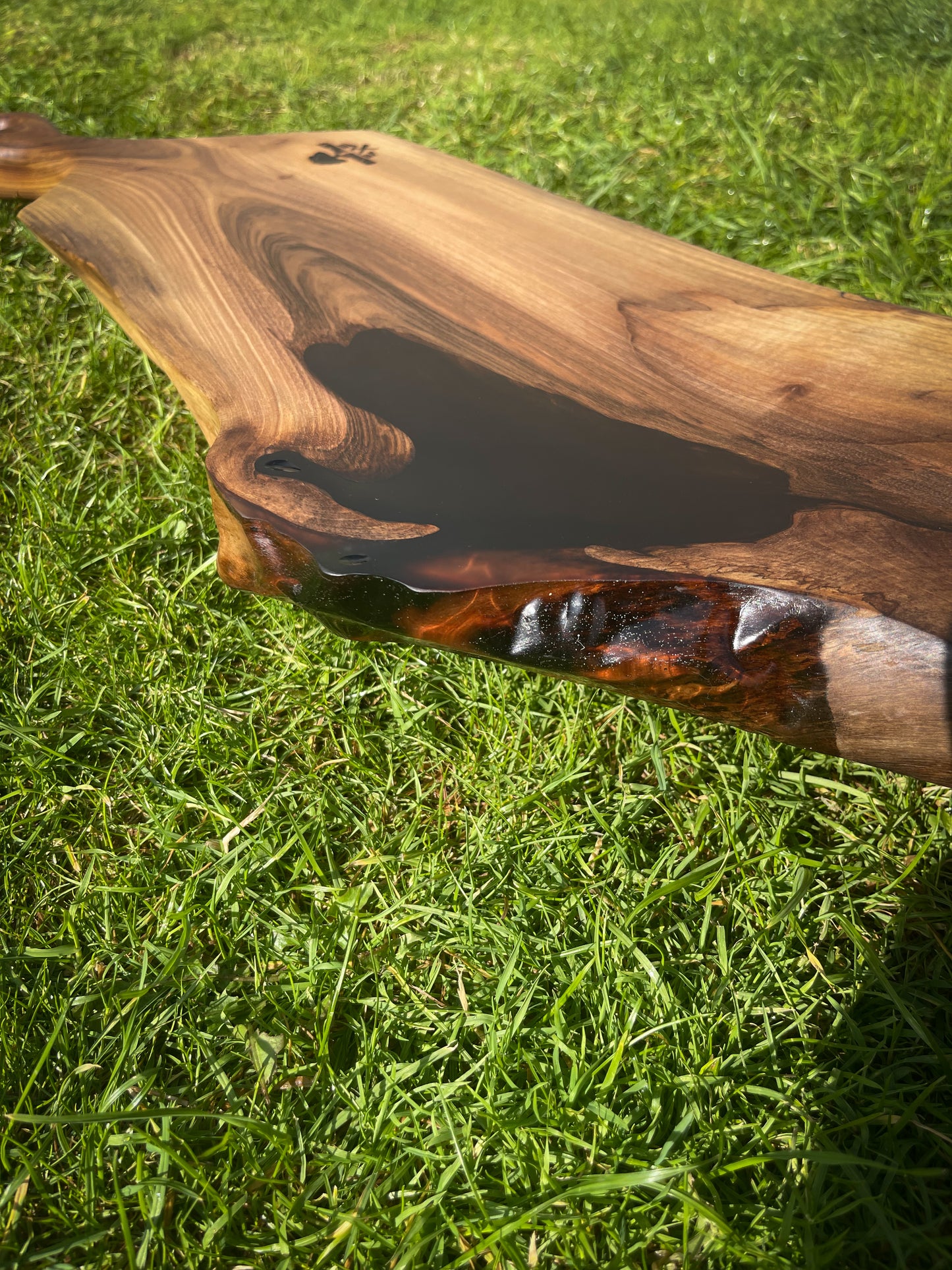 Large Walnut Wood Food Serving Board