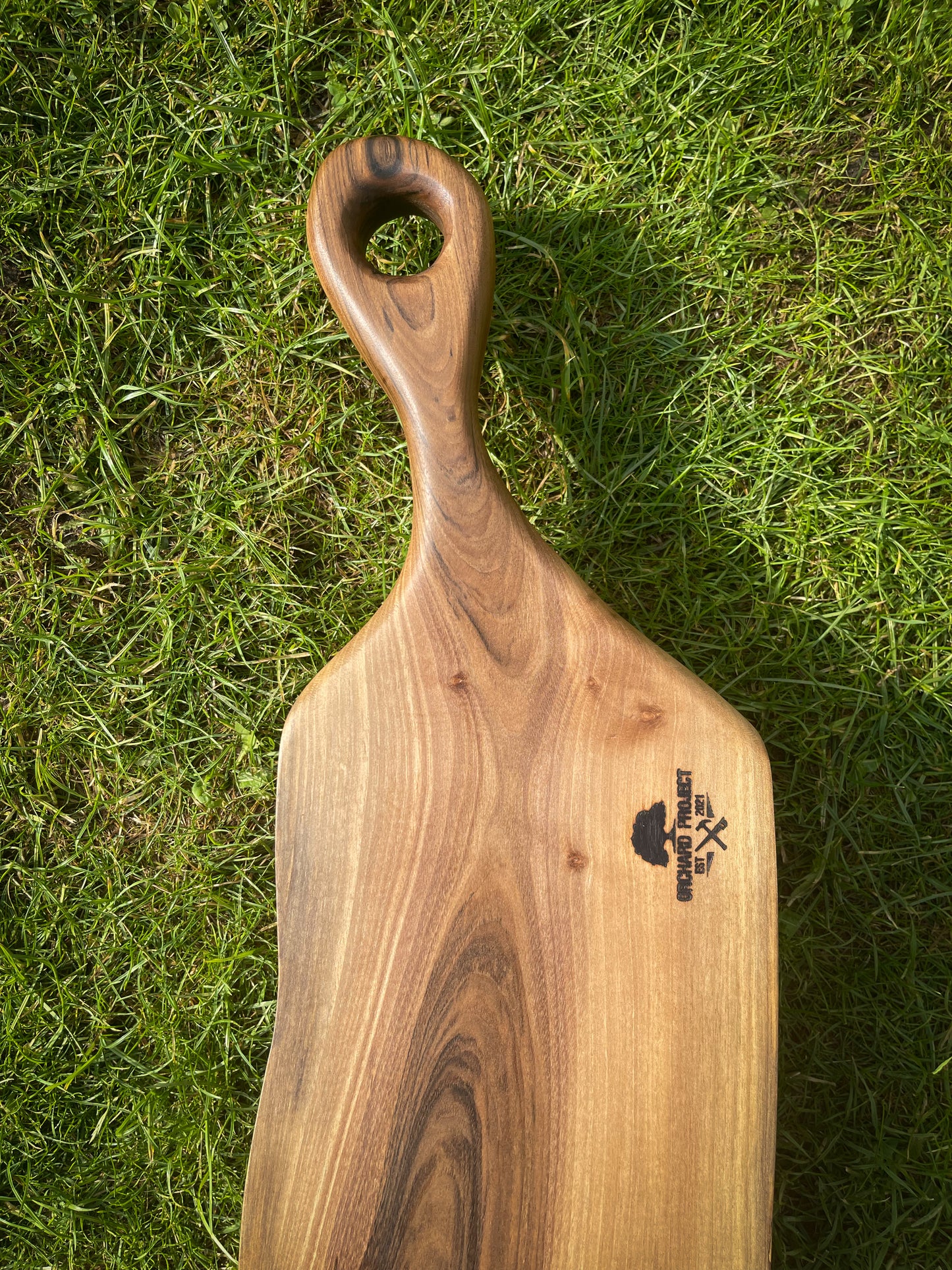 Large Walnut Wood Food Serving Board
