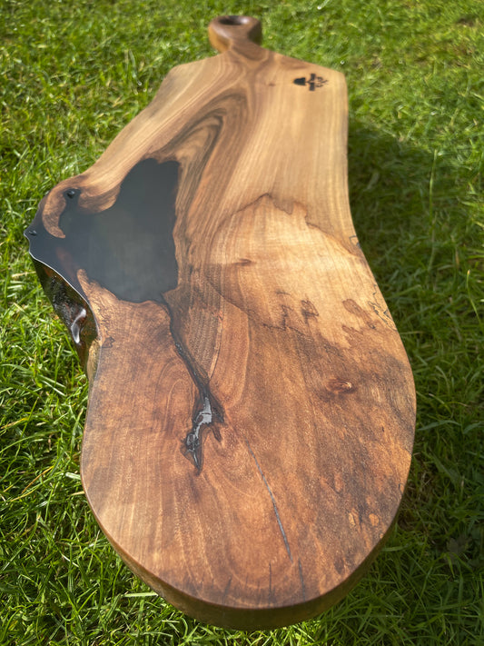 Large Walnut Wood Food Serving Board