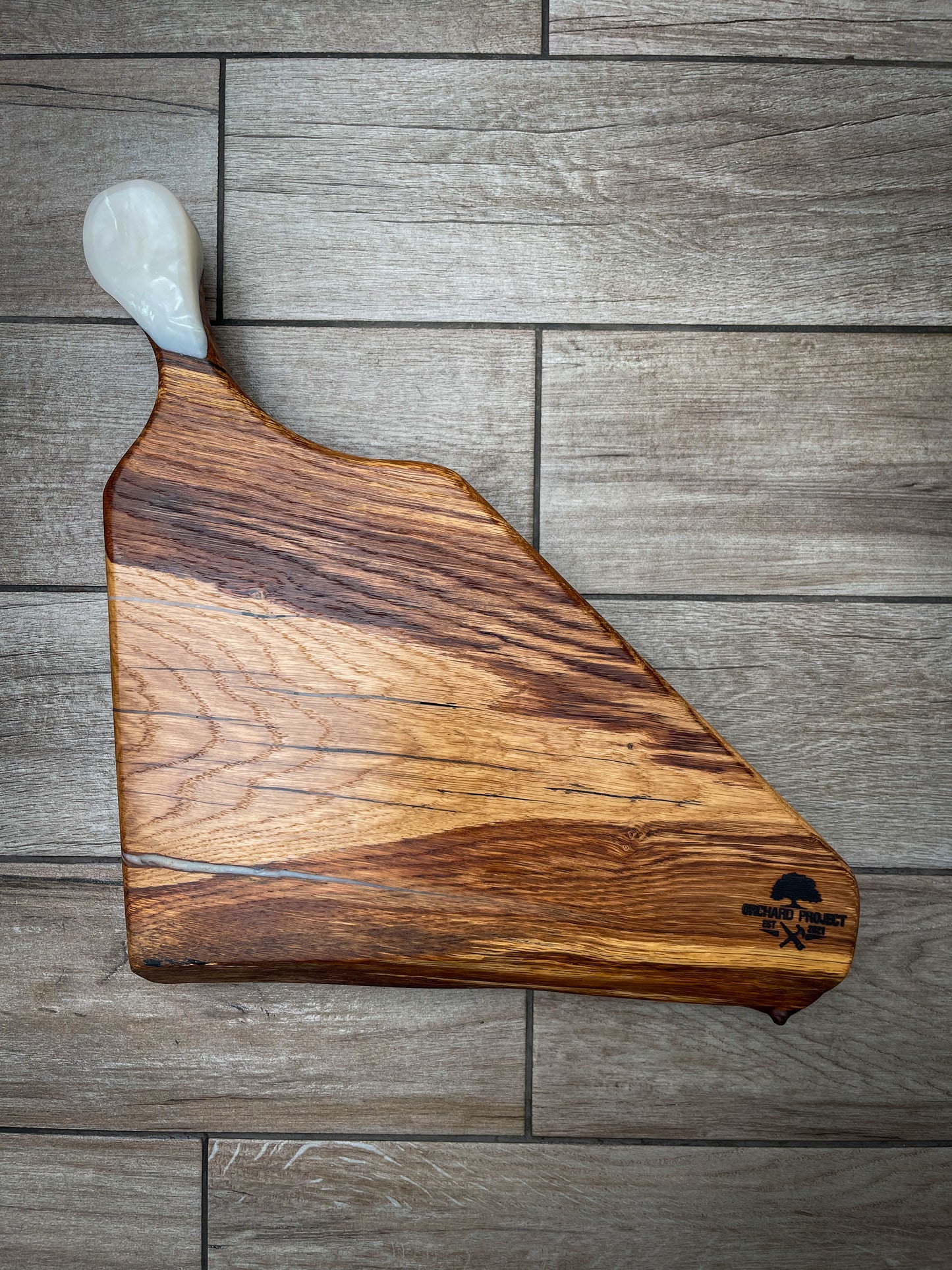 Large Oak Wood Charcuterie Board