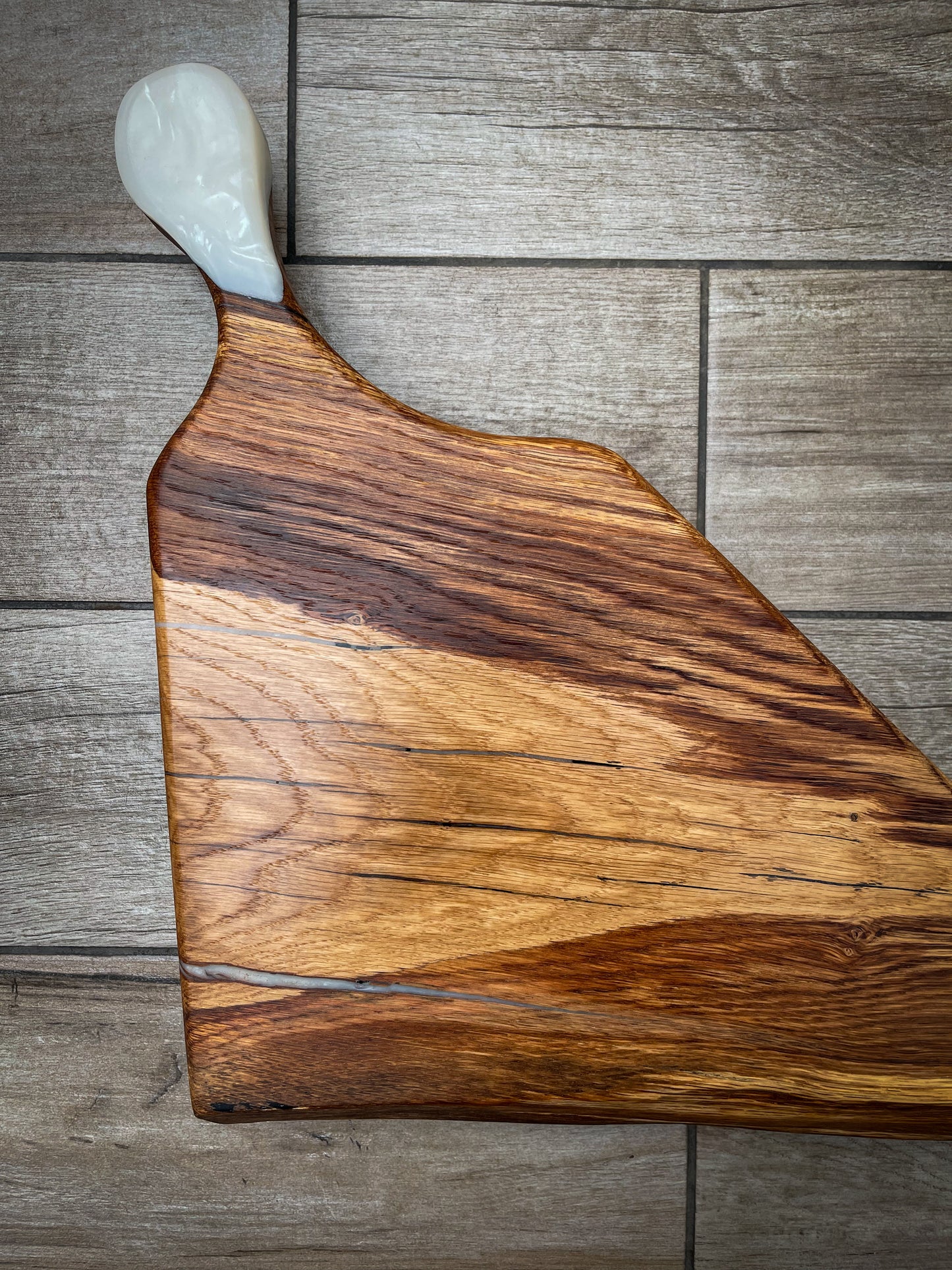 Large Oak Wood Charcuterie Board