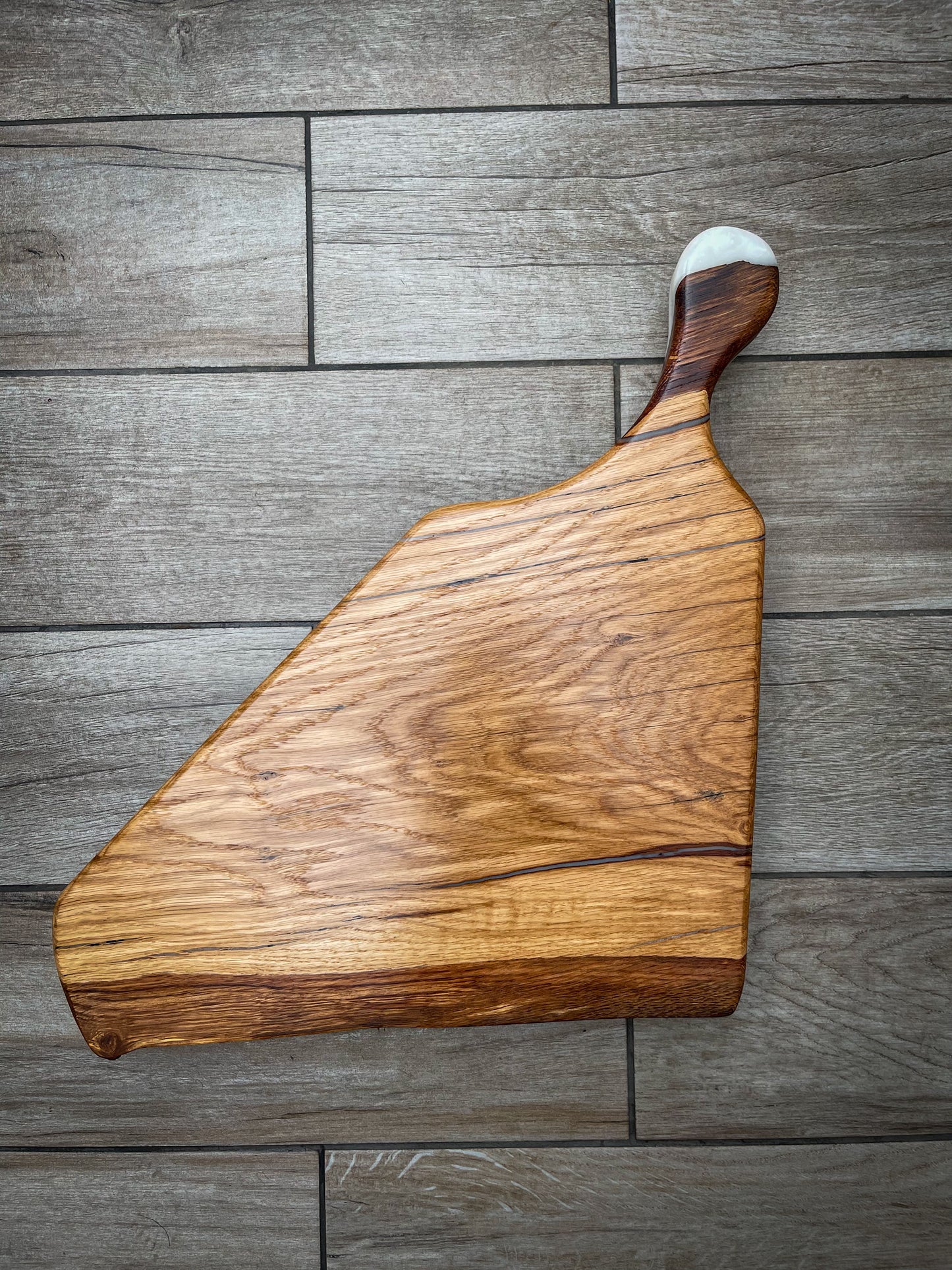 Large Oak Wood Charcuterie Board