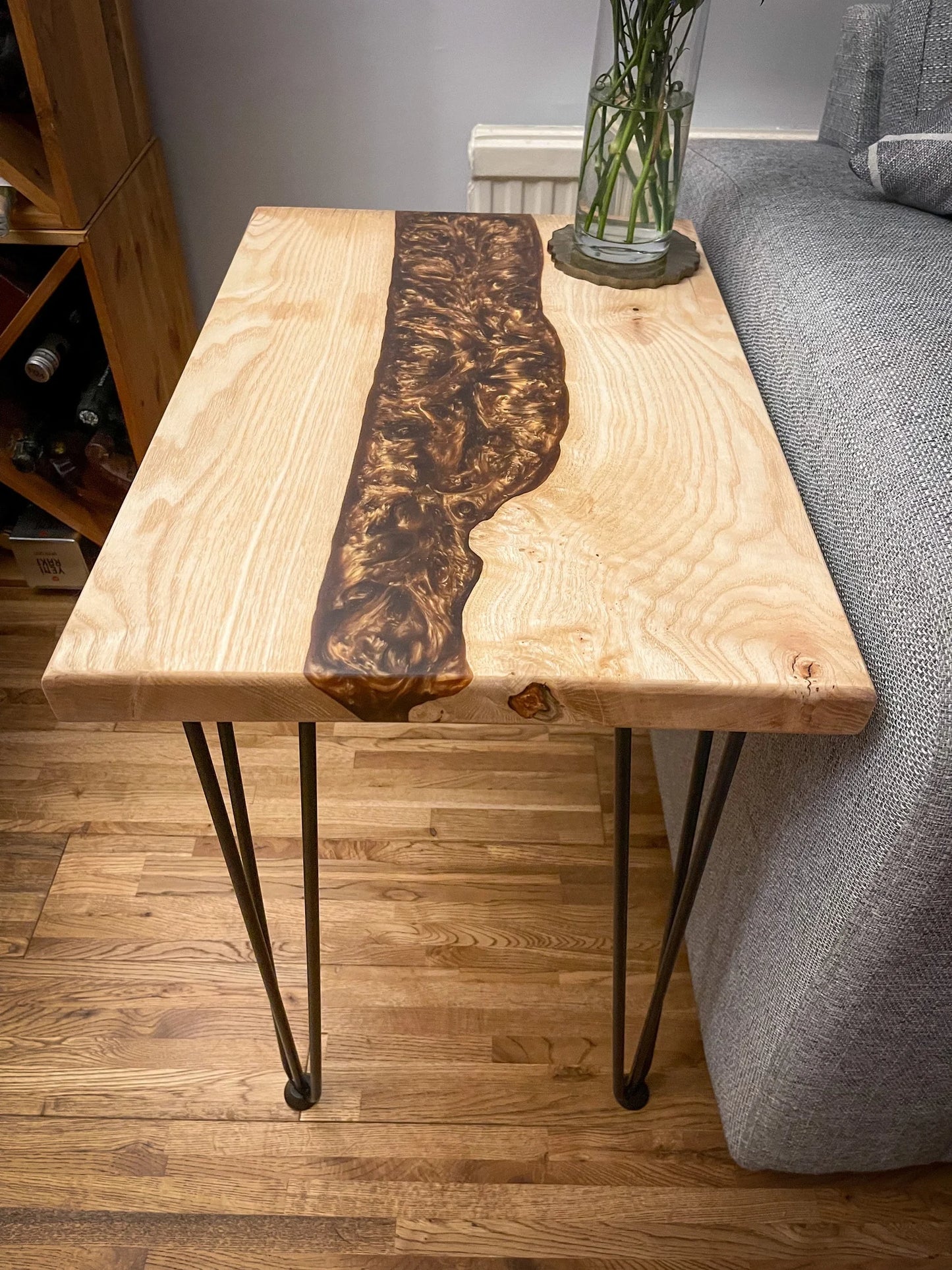 Ash clearance river table